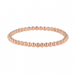 Flex Armband 4mm Bol 18kt Roségoud