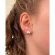 Sundrops | Ear Studs Yellow Gold | Pearl