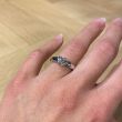 Lux | Ring White Gold | Diamond 0,30ct