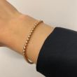 Lux | Tennis Bracelet Pink Gold | 52 Diamonds
