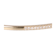 14 krt geelgouden bangle armband met 31 diamanten
