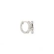 Yeva | 14carat Whitegold Hoops | Diamond