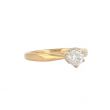W | Diamond Solitaire Ring Yellow Gold | 0.70ct