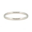 Be | Bangle 14 Carat White gold | 6 mm