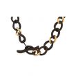Be | Ebony Necklace | Pink gold