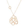 Dot | 14Carat Pink gold Necklace | Circles