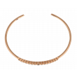 Yeva | 18carat Pinkgold Bracelet | Black Corundum