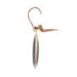 Sundrops | Earrings Pink Gold | Blue Sapphire