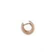 Be | Earrings 14 Carat Pink gold | Ø14 x 6 mm