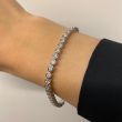 Lux | Tennis Bracelet White Gold | 44 Diamonds