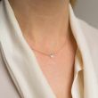 Small White Diamonds Necklace