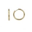 Be | Earrings 14 Carat Yellow gold | Ø20 mm