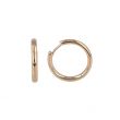 Be | Earrings 14 Carat Pink gold | Ø20 mm