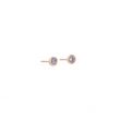 Sundrops | Earstuds Pink Gold | Tanzanite Ø3mm