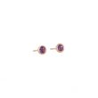 Sundrops | Earstuds Pink Gold | Amethyst Ø4mm