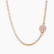 BRON | Stardust Pink Gold Necklace | Diamonds