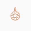 BRON | Toujours Ajour Pink Gold Pendant | 11 mm