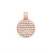 BRON | Maxi Stardust Pink Gold Pendant | White Diamond 0.50ct 