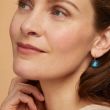 BRON | Catch Earrings | London Blue Topaz