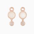 BRON | Sushi Earrings | Diamonds - Moonstone