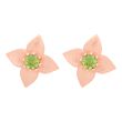 BRON | Poppy Earstuds | Peridot