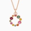 BRON | Confetti Pendant | Sapphires - Tourmaline