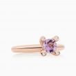 BRON | Phlox Ring | Amethyst & Diamonds