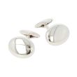 Emil Kraus Cufflinks | White Gold | 18x14mm