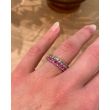 Yeva | Alliance Ring Pink Gold | Pink Sapphire