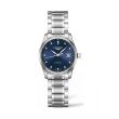 Longines Master Collection Automatic Date L2.257.4.97.6 steel case and bracelet blue dial with diamond index