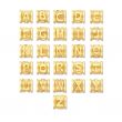 Minitials One Benji Necklace | 18ct Gold