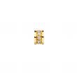 Minitials One Benji Diamond Satin Bracelet | 18ct Gold