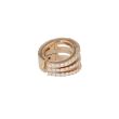 Lux | Earcuff 18 Carat Pink Gold | Diamonds 0.44ct