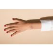 La Brune & La Blonde BB Cord Bracelet | Sapphire | Pink Gold