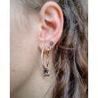 BRON | Confetti Ear Stud Pink gold | Ceylon Sapphire