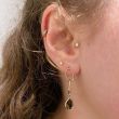 Sundrops | Earrings 14 Carat Pink gold | Aquamarine Milky & Links