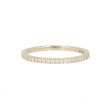 Yeva | Alliance Ring Yellow Gold | 25 Diamonds