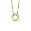 Minitials Circle of Love Necklace | 18ct Gold