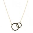 Dot | Necklace Yellowgold | 45cm 