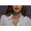La Brune & La Blonde Confetti Necklace | Sapphire | Pink Gold