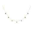 Confetti Green Necklace