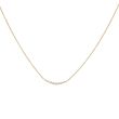 Lux | Necklace Yellow Gold | Diamond 0,15ct