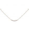 Lux | Necklace Pink Gold | Diamond 0,34ct