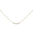 Lux | Necklace YellowGold | Diamond 0,34ct