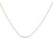 Lux | Necklace Pink Gold | Diamond 0,14ct