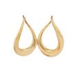 Dot | 14Carat Yellow gold Earrings | Oval Twist