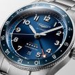 Longines Spirit Zulu time blue | 42mm L3.812.4.93.6