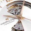 Hamilton Jazzmaster Open Heart White & PVD | 42mm 
H32735551