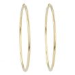 Dot | Earrings 14 Carat Yellow Gold | Ø50 mm
