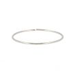 Dot | White Gold | Bangle 2 mm